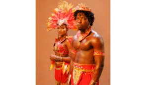 NATIVES OF BORA BORA POLYNESIAN ISLAND OF PARADISE