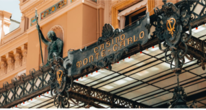 THE ICONIC MONTE ARLO CASINO BUILDING IN MONACO