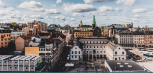 PICTURE OF STOCKHOLM TAKEN BY TOURIST WHILE ON VACATION IN STOCKHOLM, SWEDEN